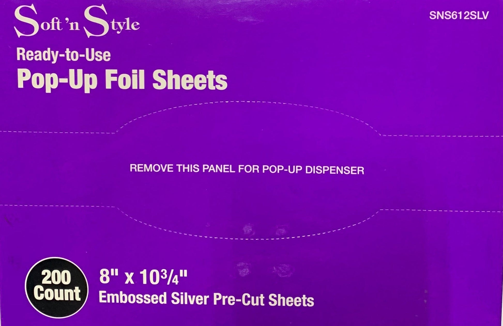 Highlighting Foil Pop-up Sheets Soft 'n Style 200 pk Foil
