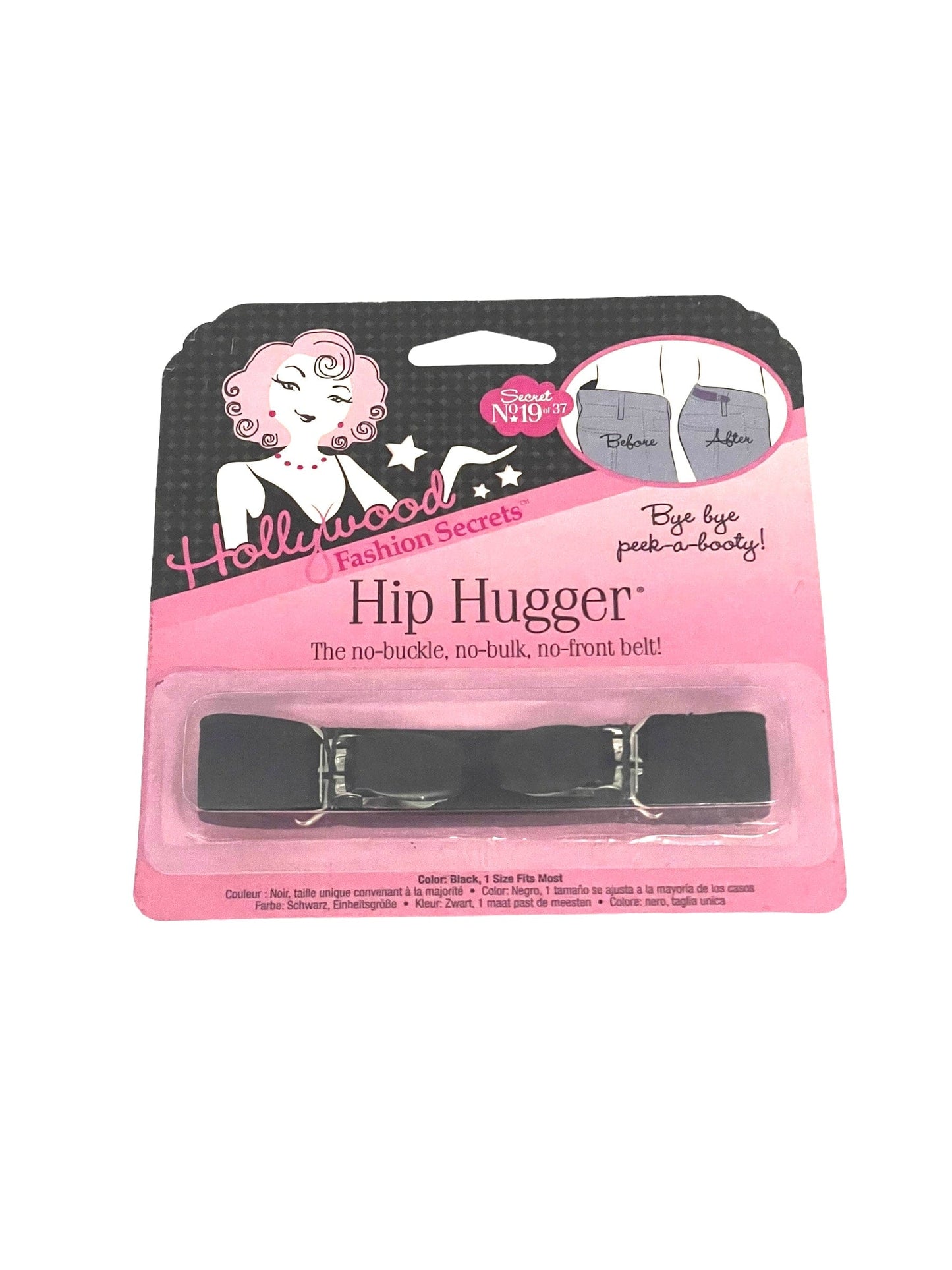 Hollywood Fashion Secrets Hip Hugger One Size