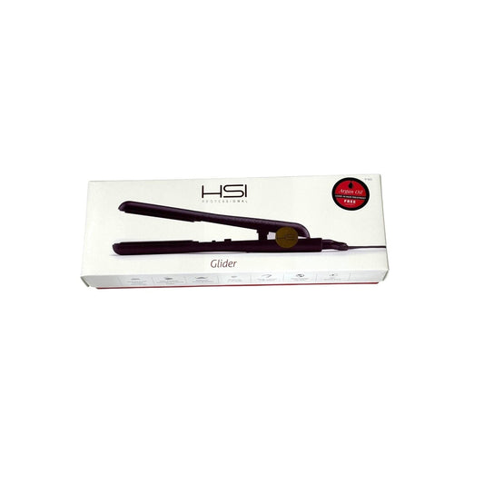 HSI Glider Ceramic Pro Flat Iron 1” Dual Voltage 450F Flat Iron