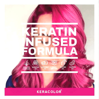 Keracolor Hot Pink Color Shampoo + Clenditioner 12oz Shampoo & Conditioner