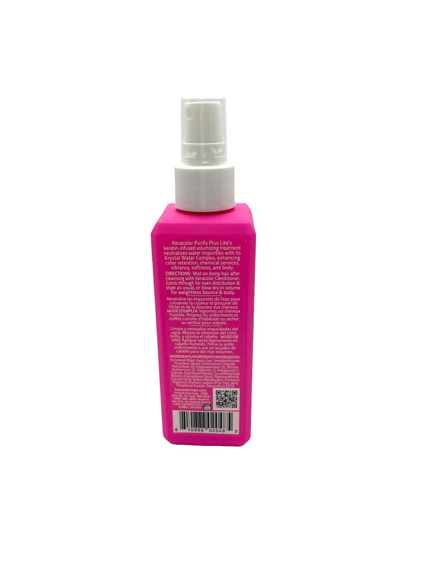 Keracolor Purify Plus Light Leave In Treatment Neutralizes Chlorine 7 oz Hair Care