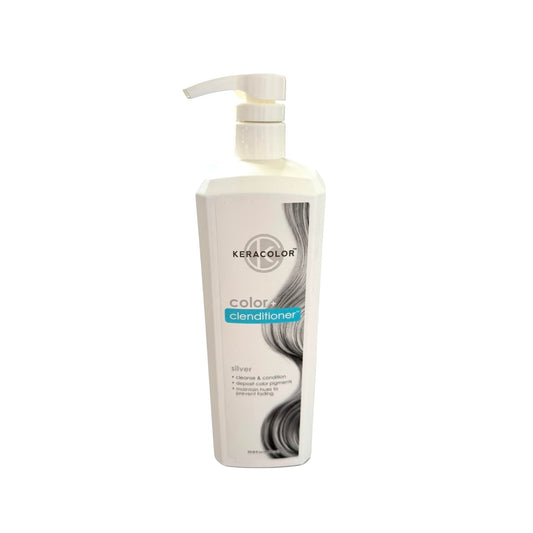 Keracolor Silver Color Shampoo + Clenditioner 33.8oz Shampoo & Conditioner
