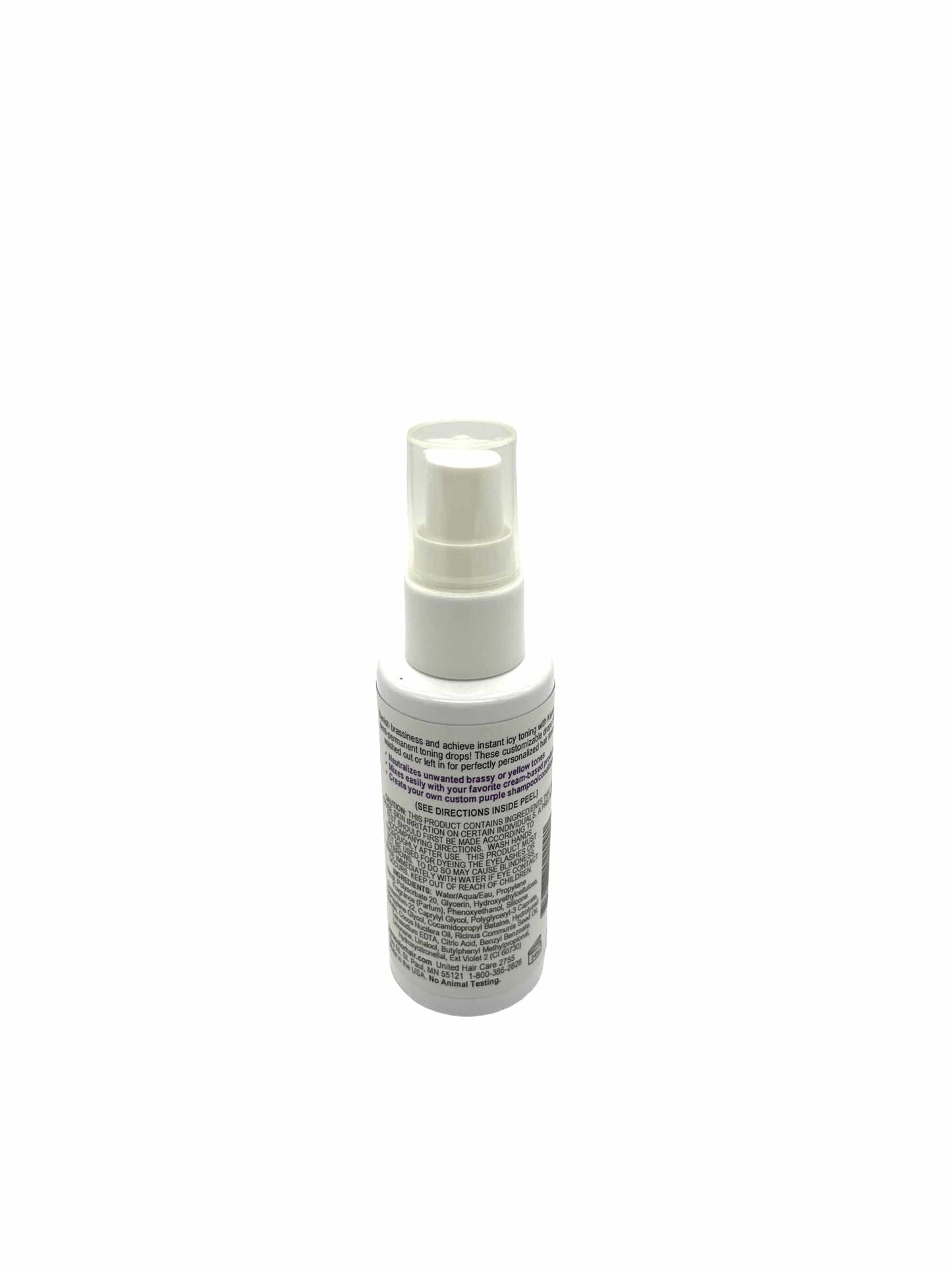 Keracolor Violet Toning Drops Kick Brass 2 oz Hair Care