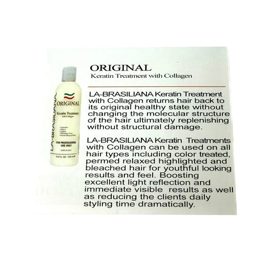 Labrasiliana Original Keratin Treatment with Collagen 16.9 oz Keratin Treatment