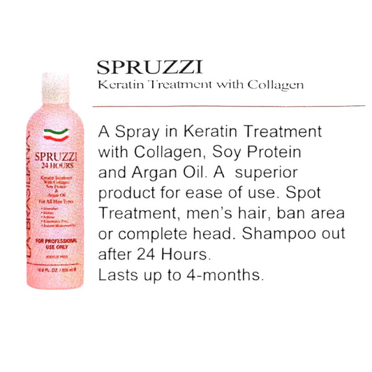 Labrasiliana Spruzzi Keratin Treatment Pink with Collagen Brazilian Blowout 3 Variants Keratin Treatment