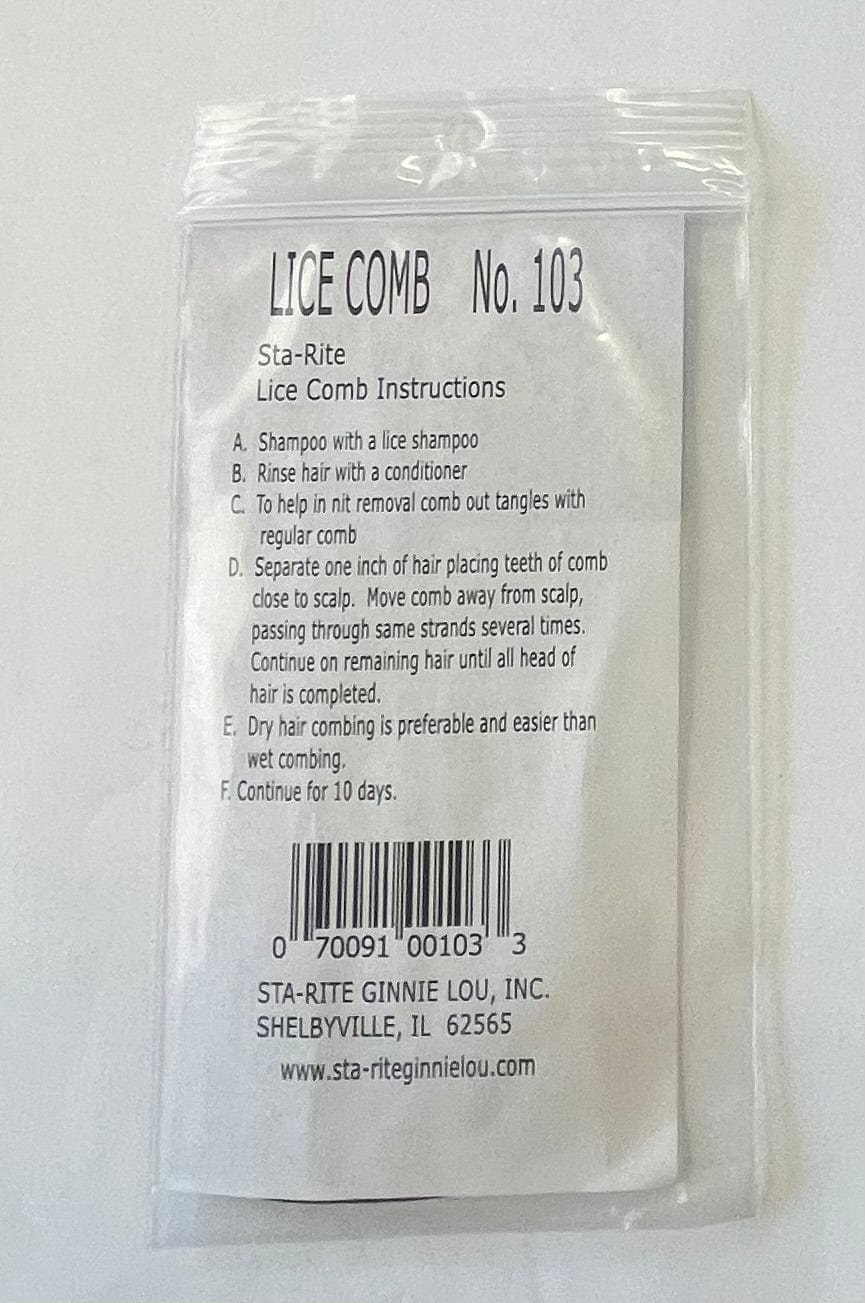 Lice Comb Remover Comb