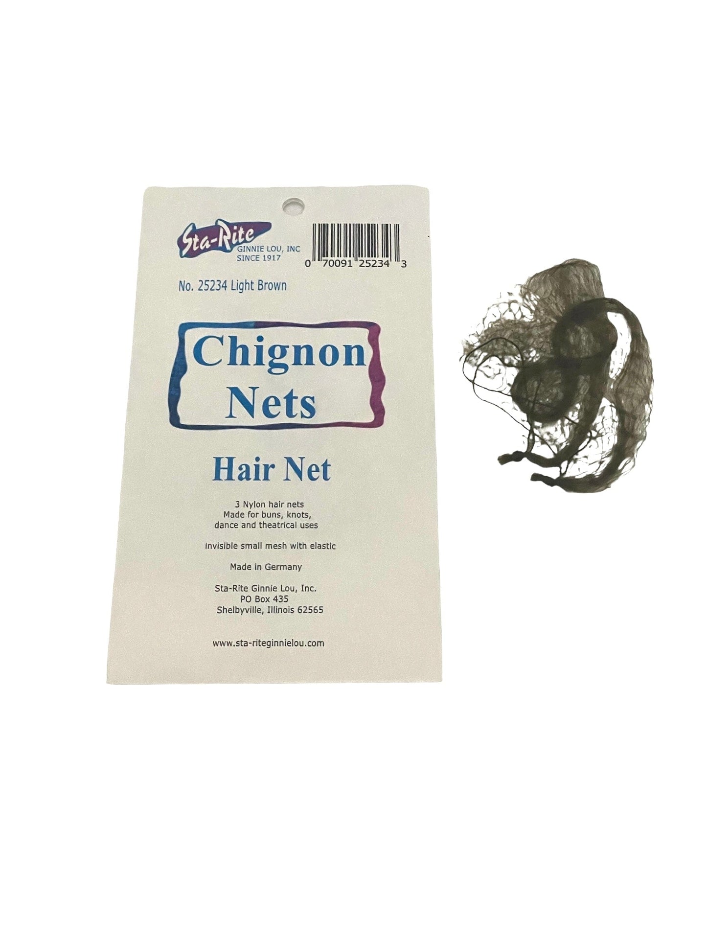 Chignon Hair Nets 3 Nylone Hair Net