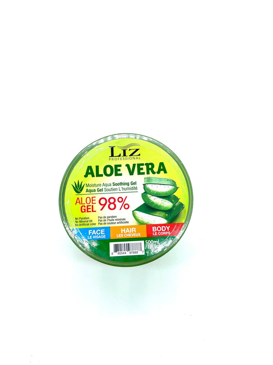 Liz Aloe Vera moisture Aqua Soothing Gel 16.9oz Aloe Vera