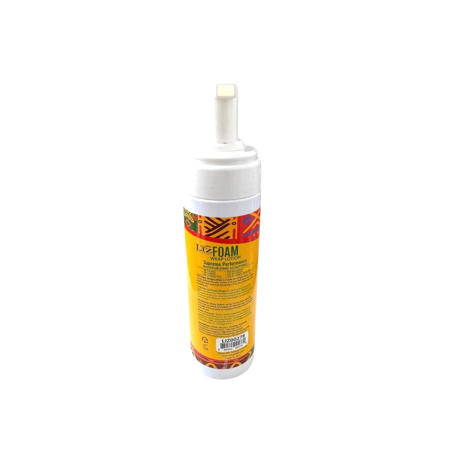 Liz Foam Wrap Lotion Pro Supreme Performance Moisturizing & Sculpting 6.8 oz