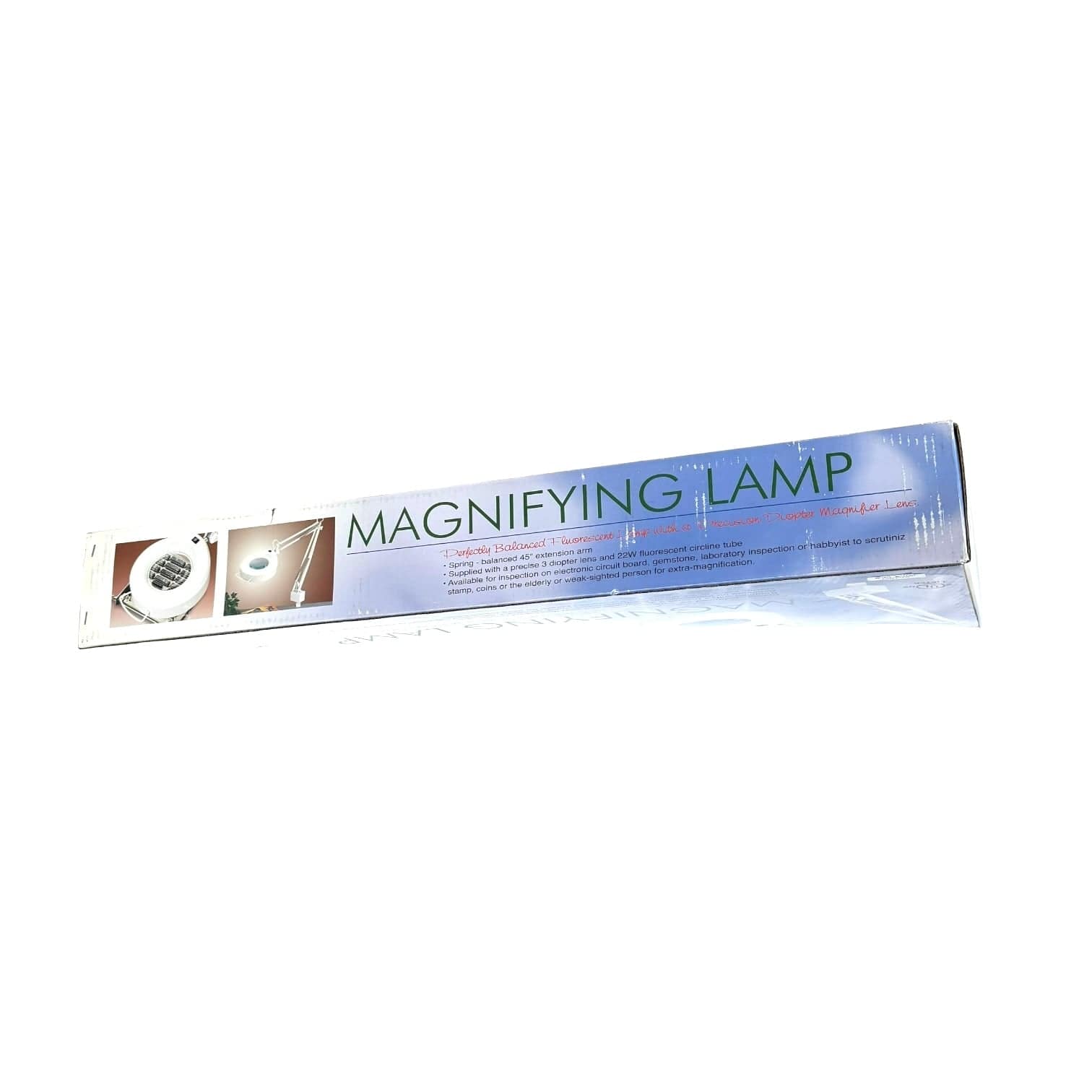 Magnifying Lamp Fluorescent Lamp With A Precision Diopter Maqnifier Lens Magnifying Lamp