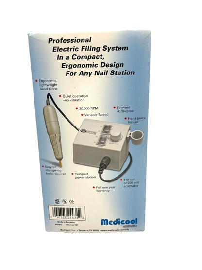 Medicool Electric Nail Filling System Professional Electric Nail File