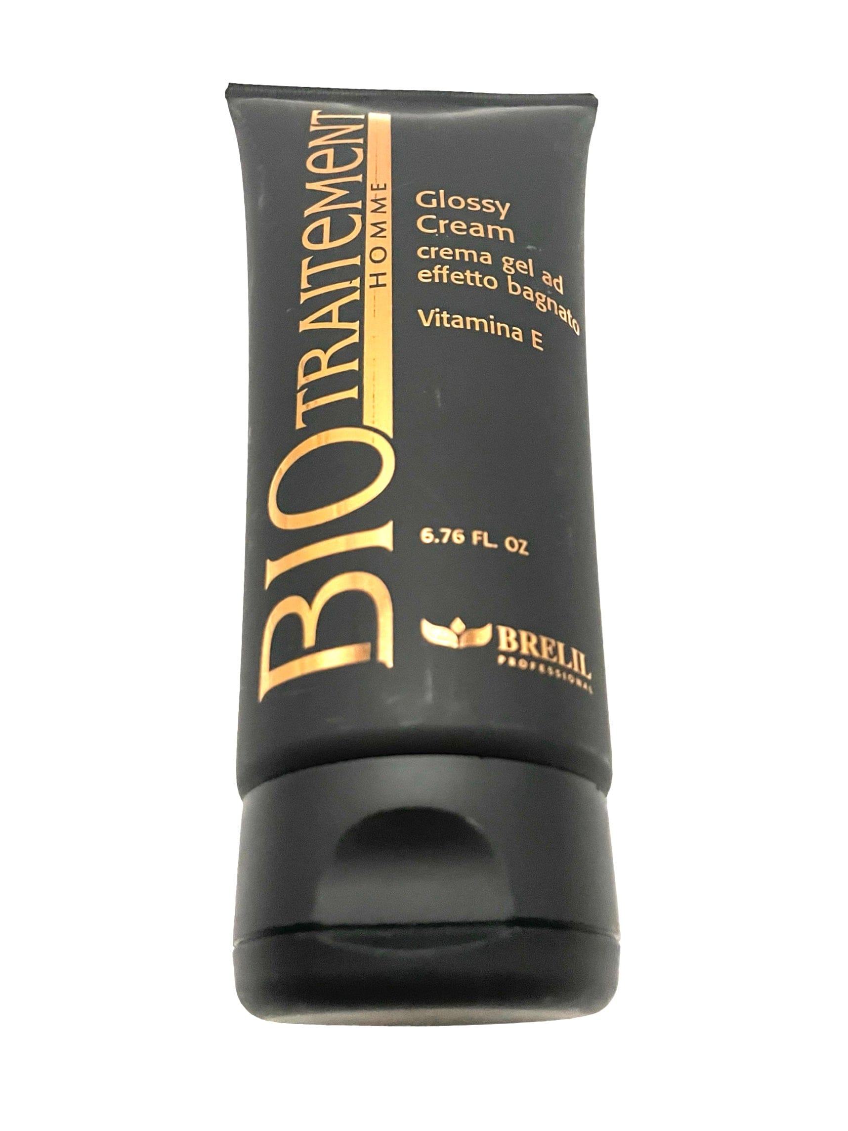 Men Hair Gel Bio Treatment Glossy Cream Gel With Vitamin E 6.76 oz Hair Gel