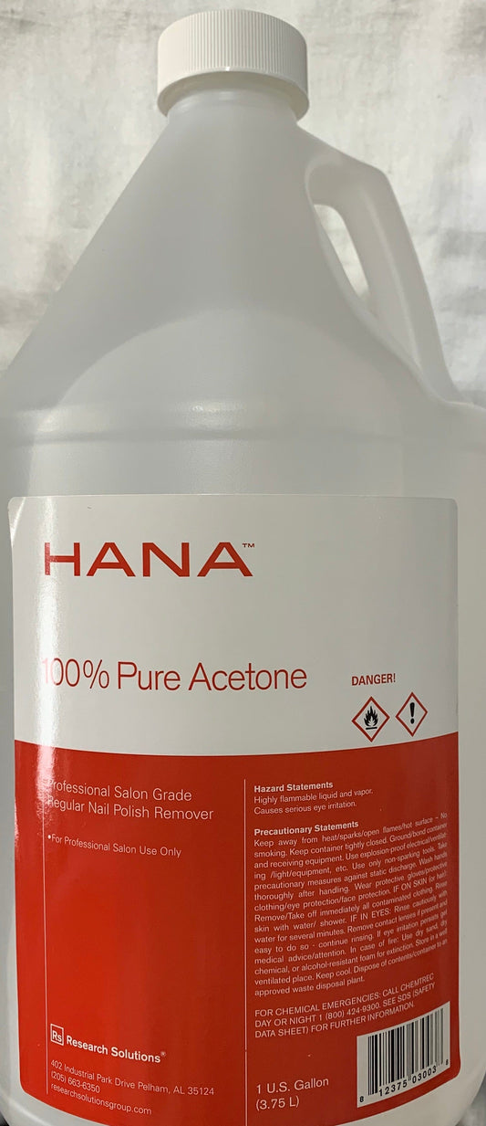 Nail Polish Remover 100% Pure Acetone 1 Gallon Pure Acetone