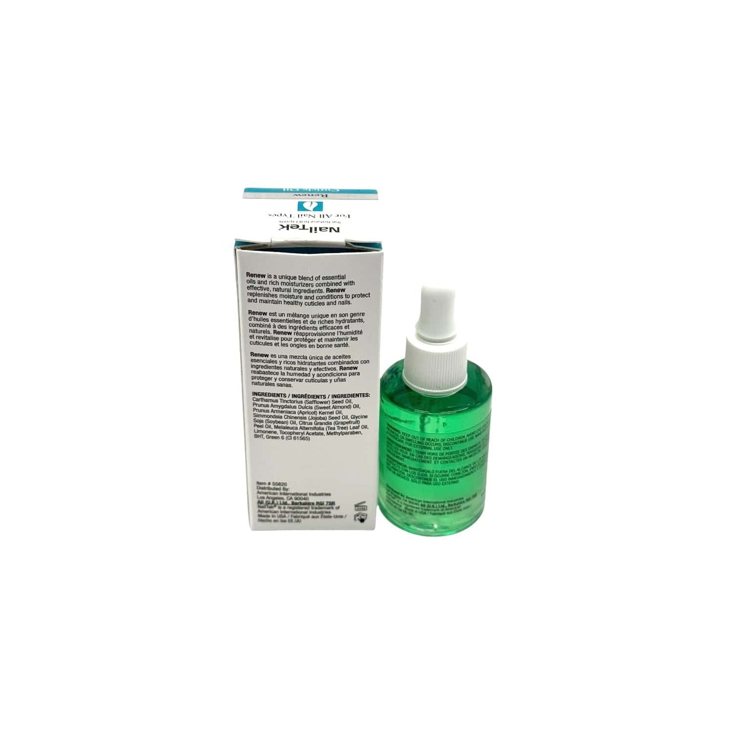 Nail Tek Renew Cuticle Tea Tree Oil All Nail Type 0.48 oz Nail Care