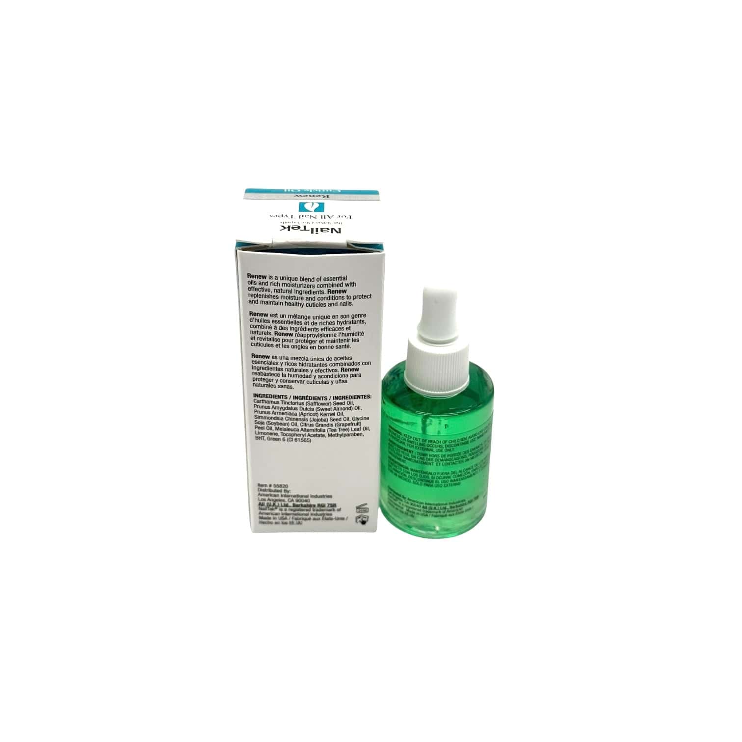 Nail Tek Renew Cuticle Tea Tree Oil All Nail Type 0.48 oz Nail Care