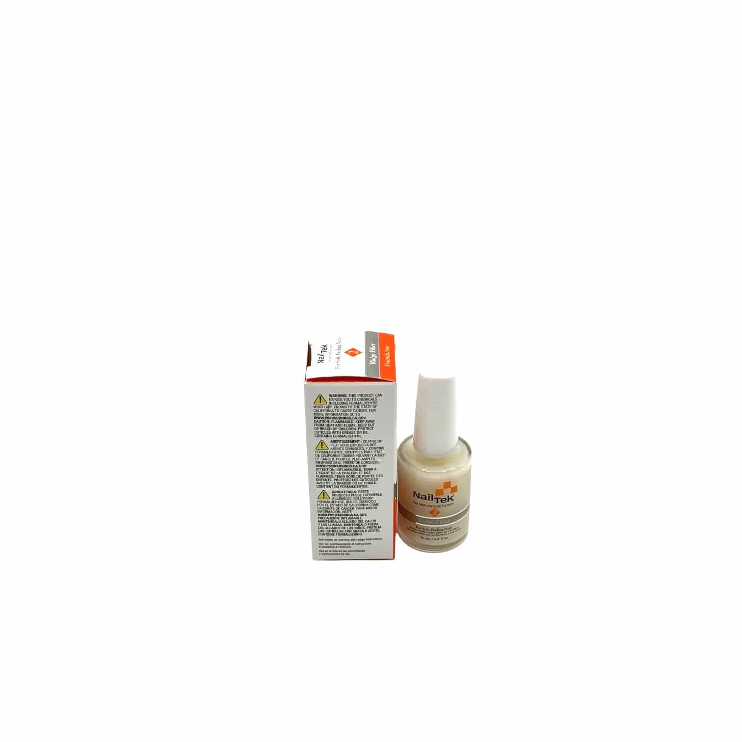 Nail Tek Ridge Filler Foundation 2 Soft, Peeling Nails 0.5 oz Nail Care