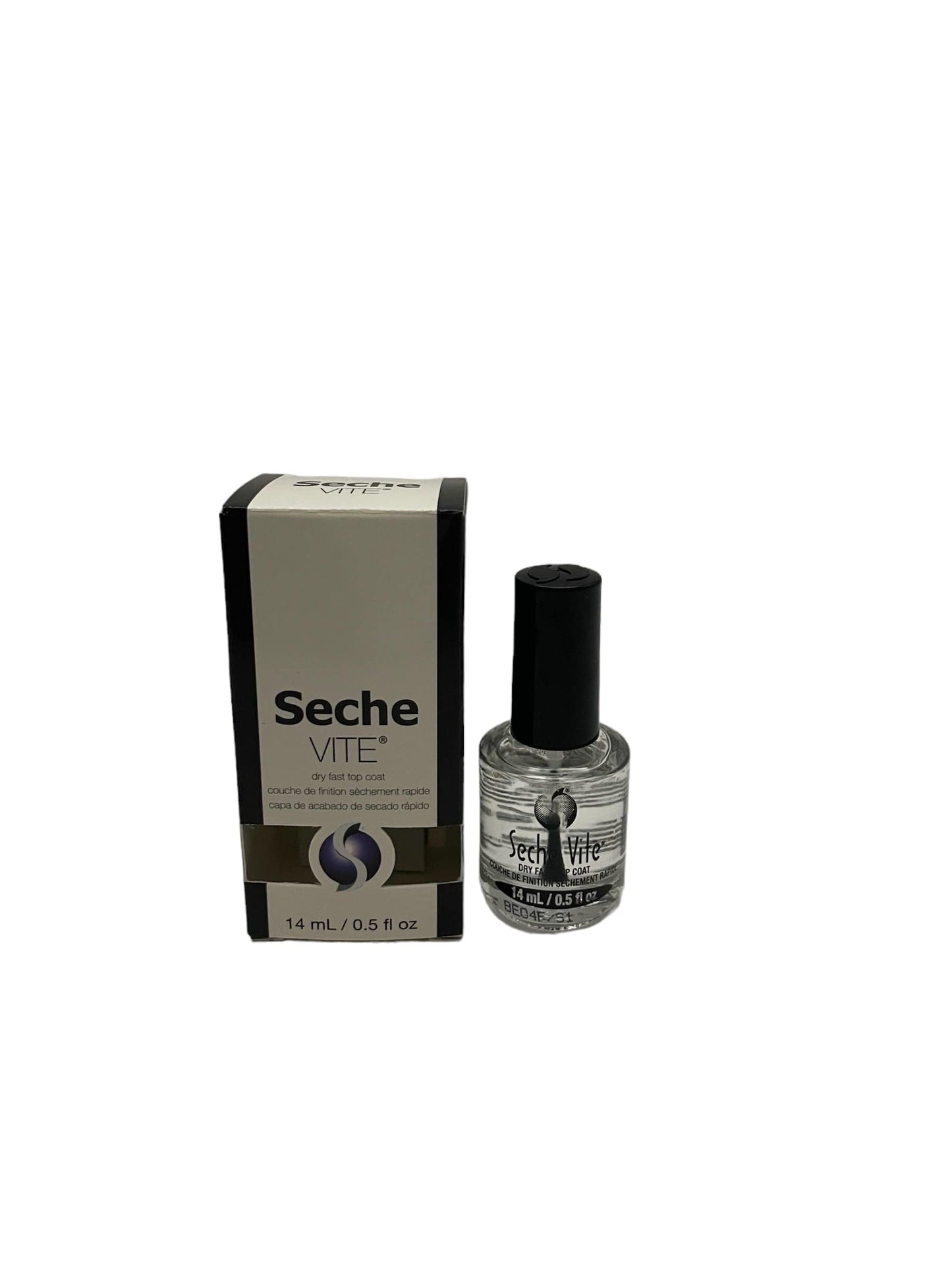 Nail Top Coat Seche Vite Fast Dry 0.5 oz Nail Care