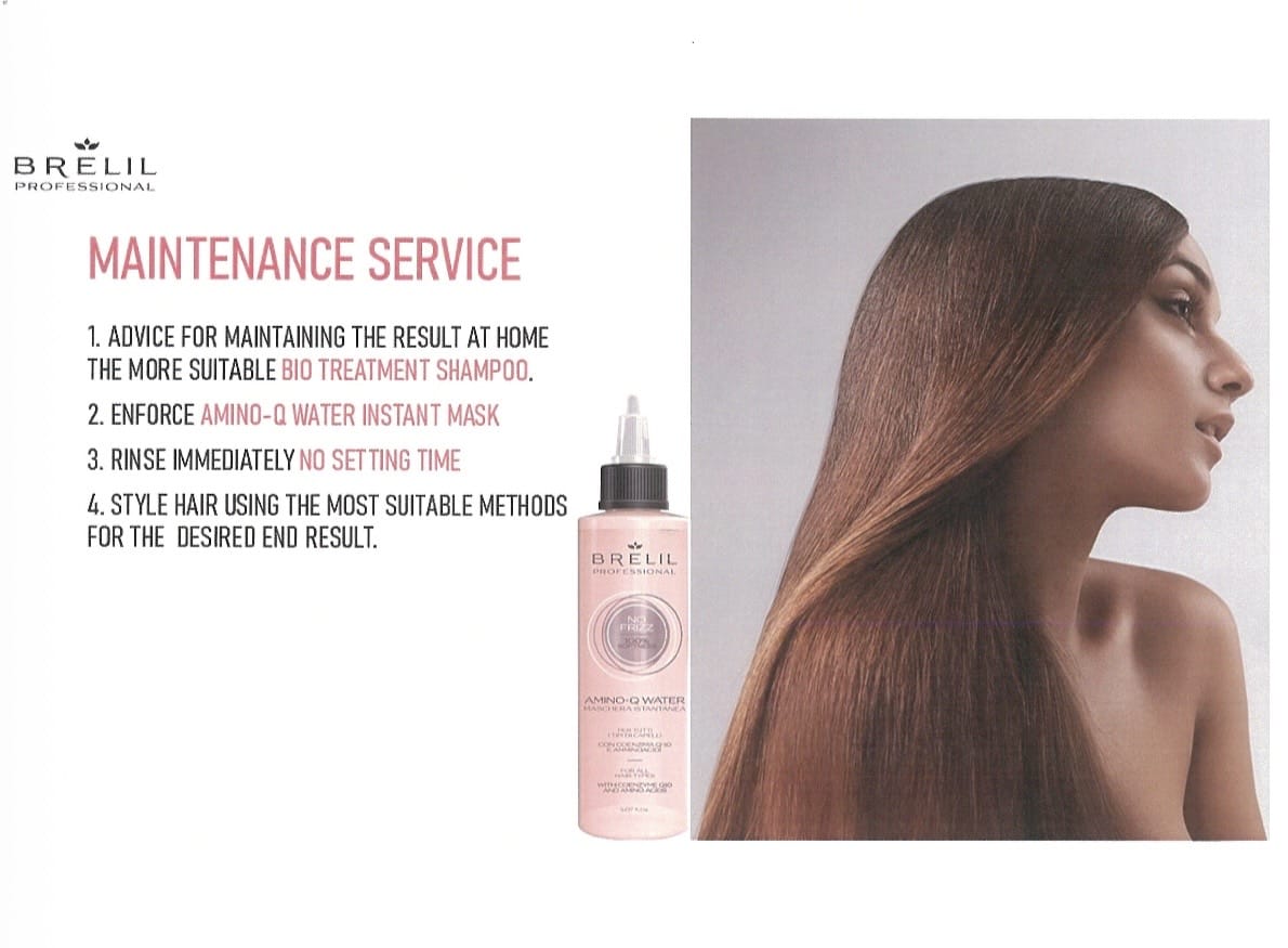 No Frizz Brelil 14 Days No Frizz Treatment All Hair Type 8.45oz/250ml