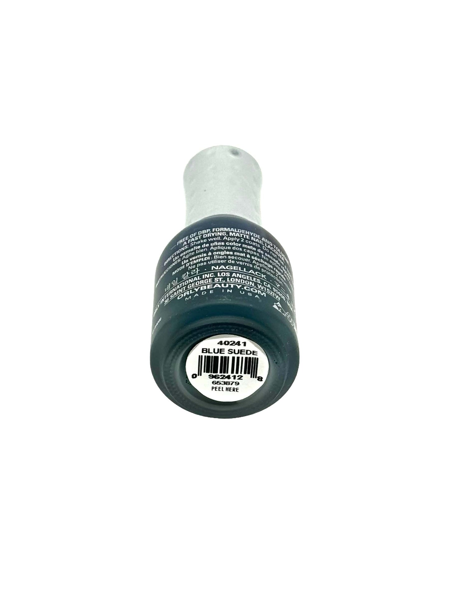 Orly Nail Lacquer Blue Suede 0.6 oz Nail Polishes