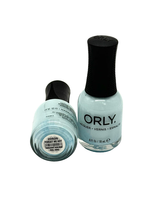 Orly Nail lacquer Forget Me Not 0.6oz Nail Polish