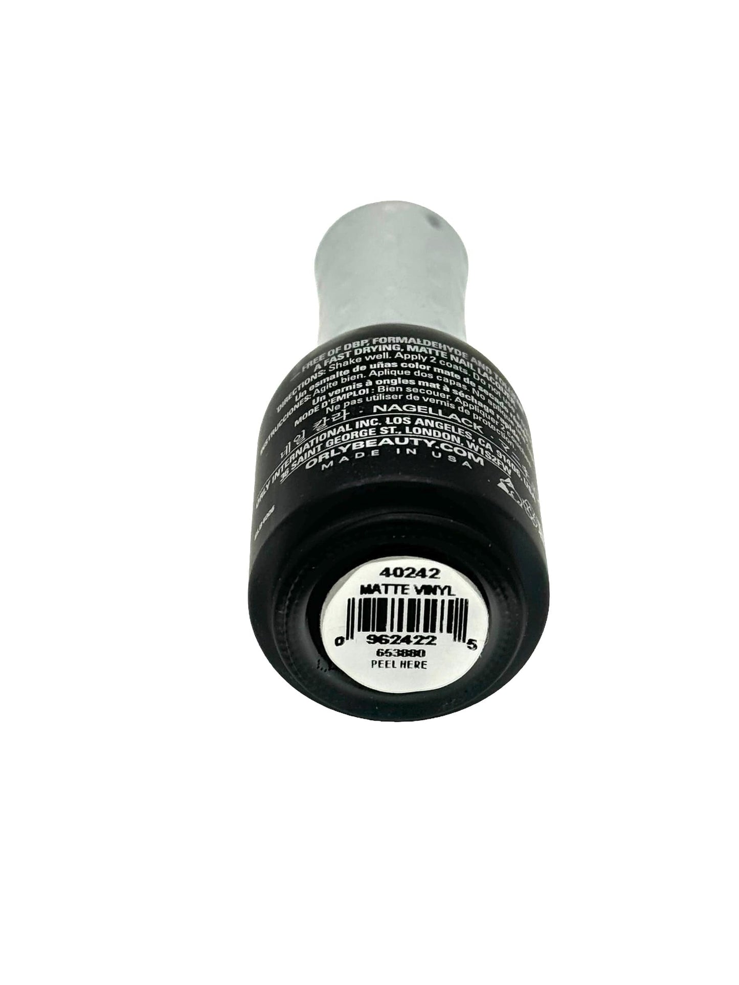 Orly Nail Lacquer Matte Vinyl 0.6 oz Nail Polishes