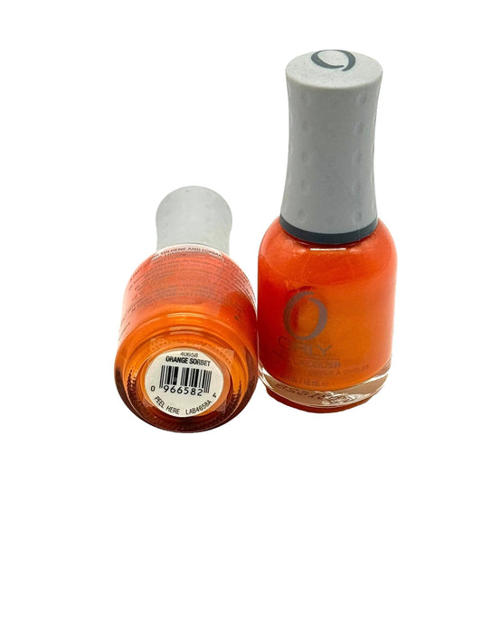 Orly Nail Lacquer Orange Sorbet 0.6 oz Nail Polishes