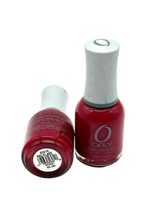 Orly Nail Lacquer Red Flare 0.6 oz Nail Polish