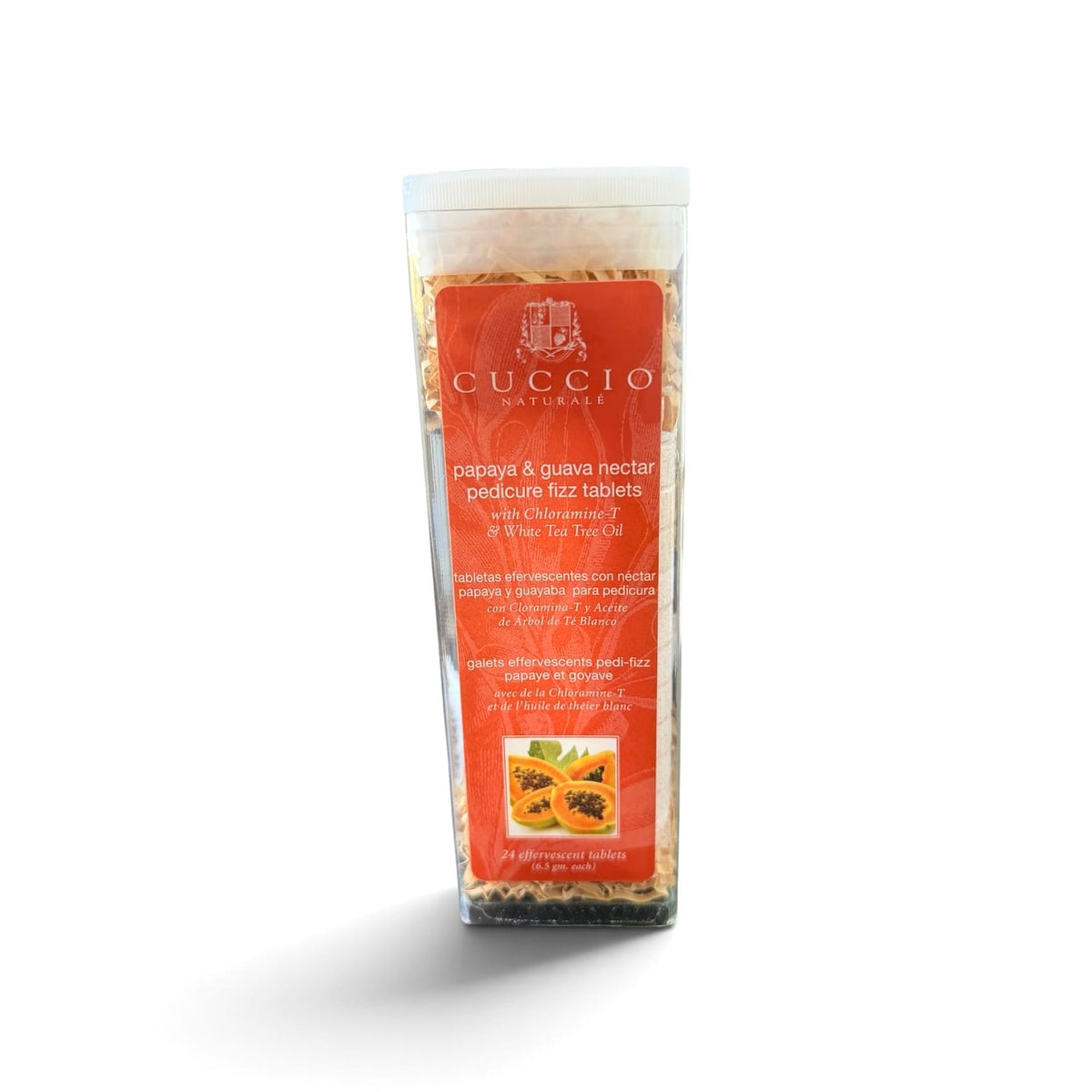 Pedicure Fizz Tablets Cuccio Naturale 24 ct / 6.5 gr Each Pedi & Mani Soak