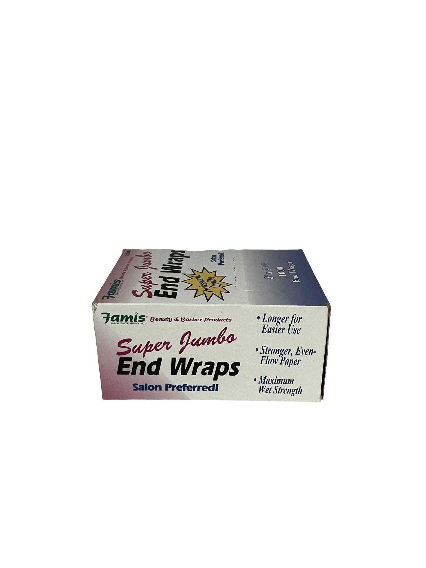 Perm End Wraps Super Jumbo 3" x 4.25" 1000 Sheets Hair Care