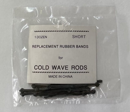 Perm Rods Replacement Rubber Bands Short 12 pk