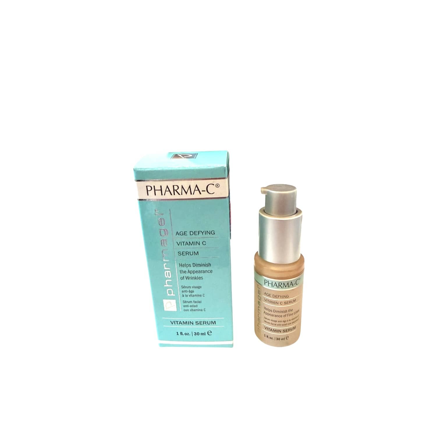Pharmagel Pharma C Age Defying Vitamin C Serum Treatment 1oz Face Vitamin C