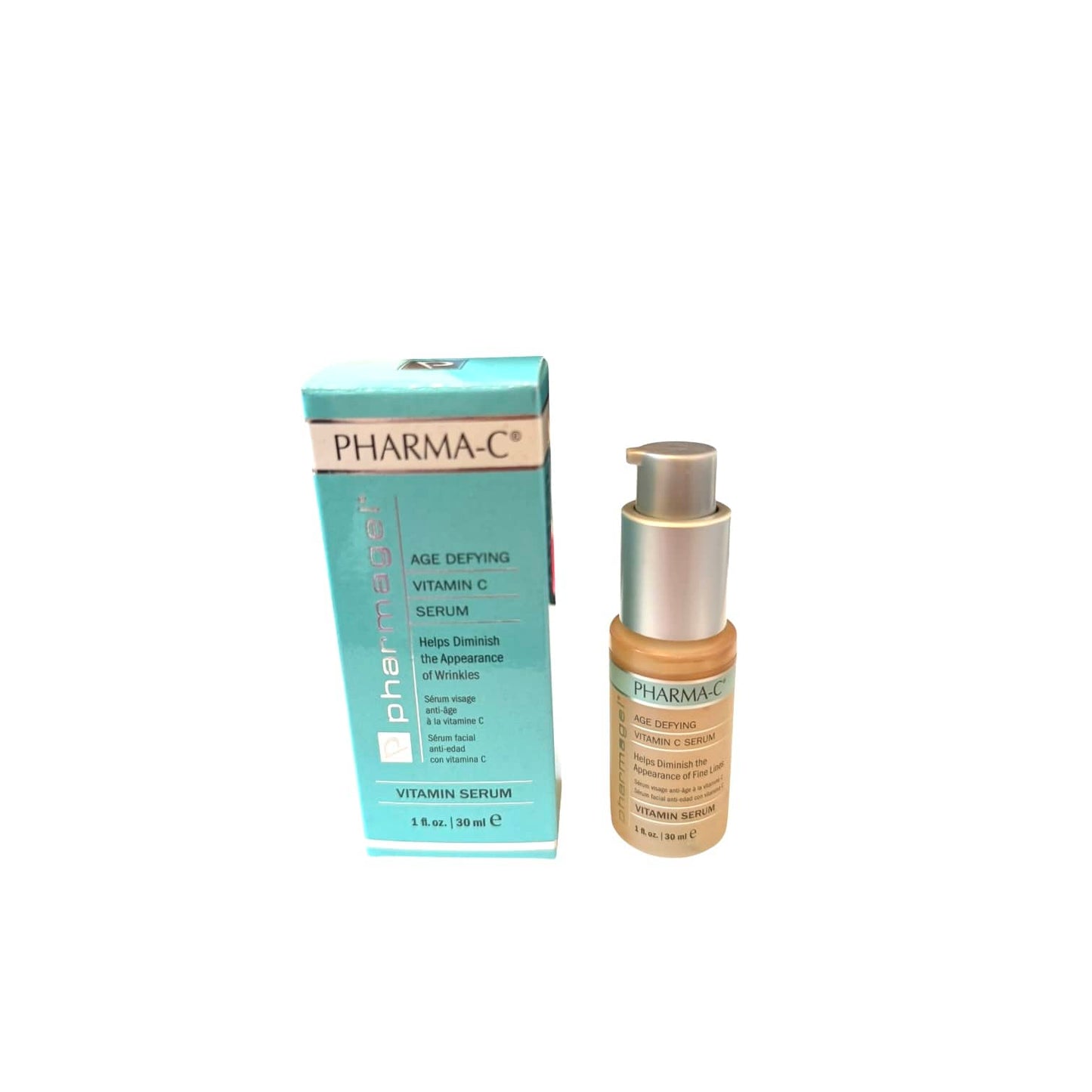 Pharmagel Pharma C Age Defying Vitamin C Serum Treatment 1oz Face Vitamin C
