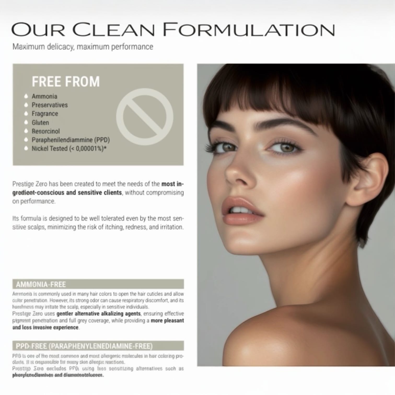 Prestige Zero PPD, Ammonia & Gluten Free Permanent Cream Color