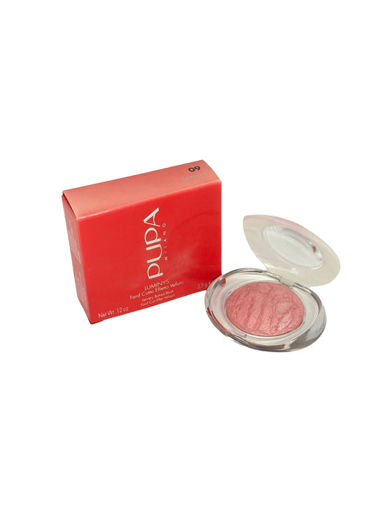 Pupa Milano Blush Gold Pink Velvety Luminys #09 Makeup