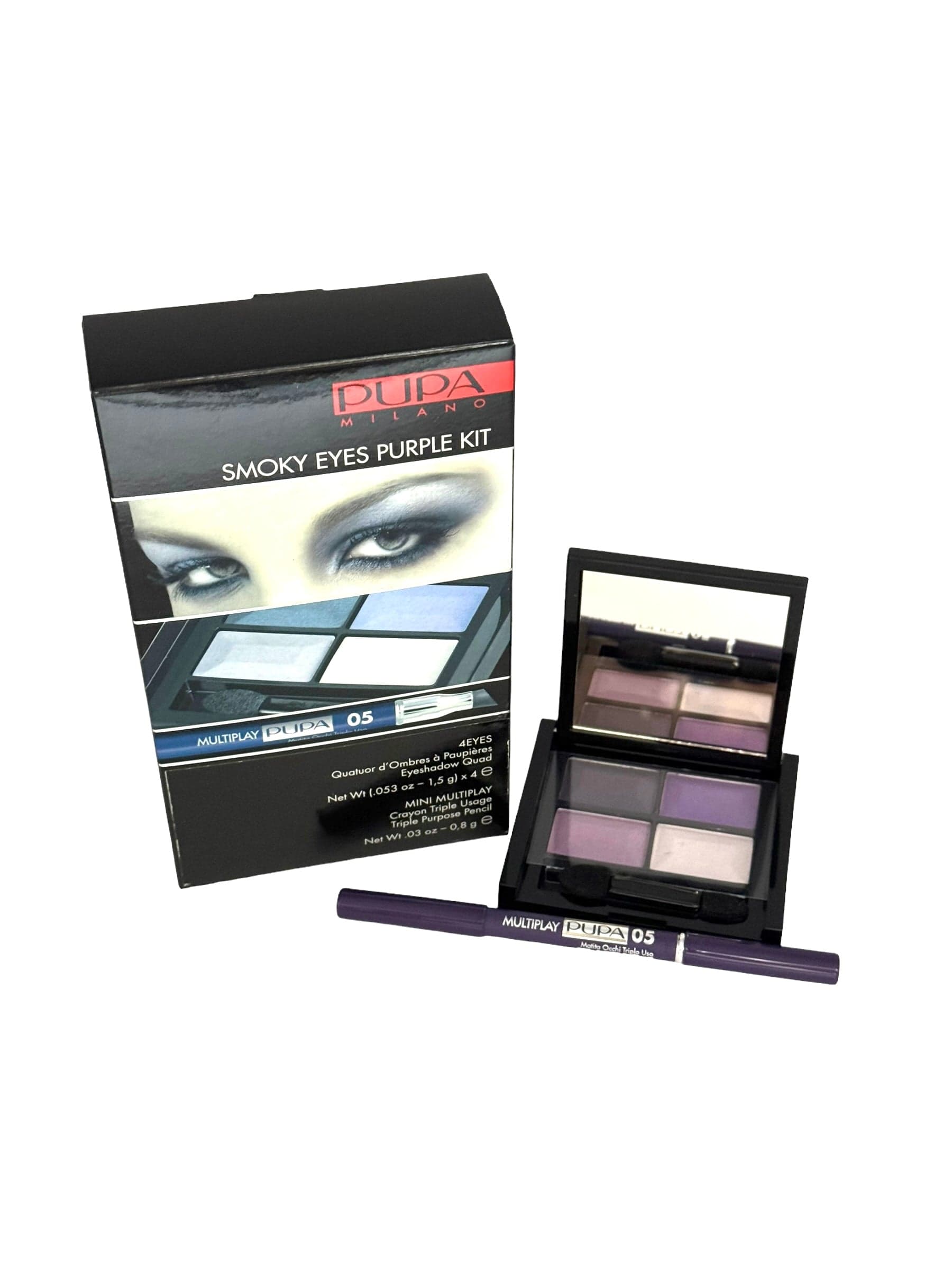 Pupa Milano Eyeshadow 4Eyes Smoky Purple #43 Eyeshadow