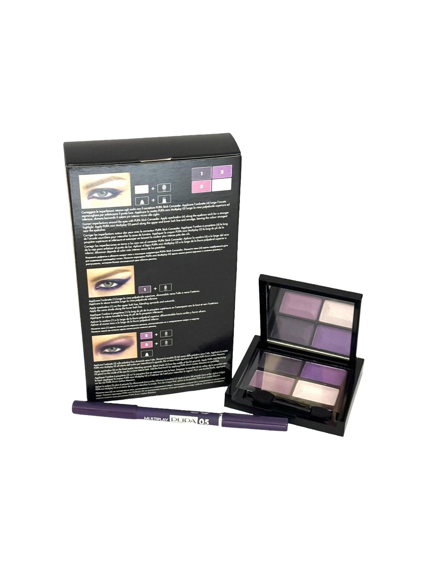 Pupa Milano Eyeshadow 4Eyes Smoky Purple #43 Eyeshadow