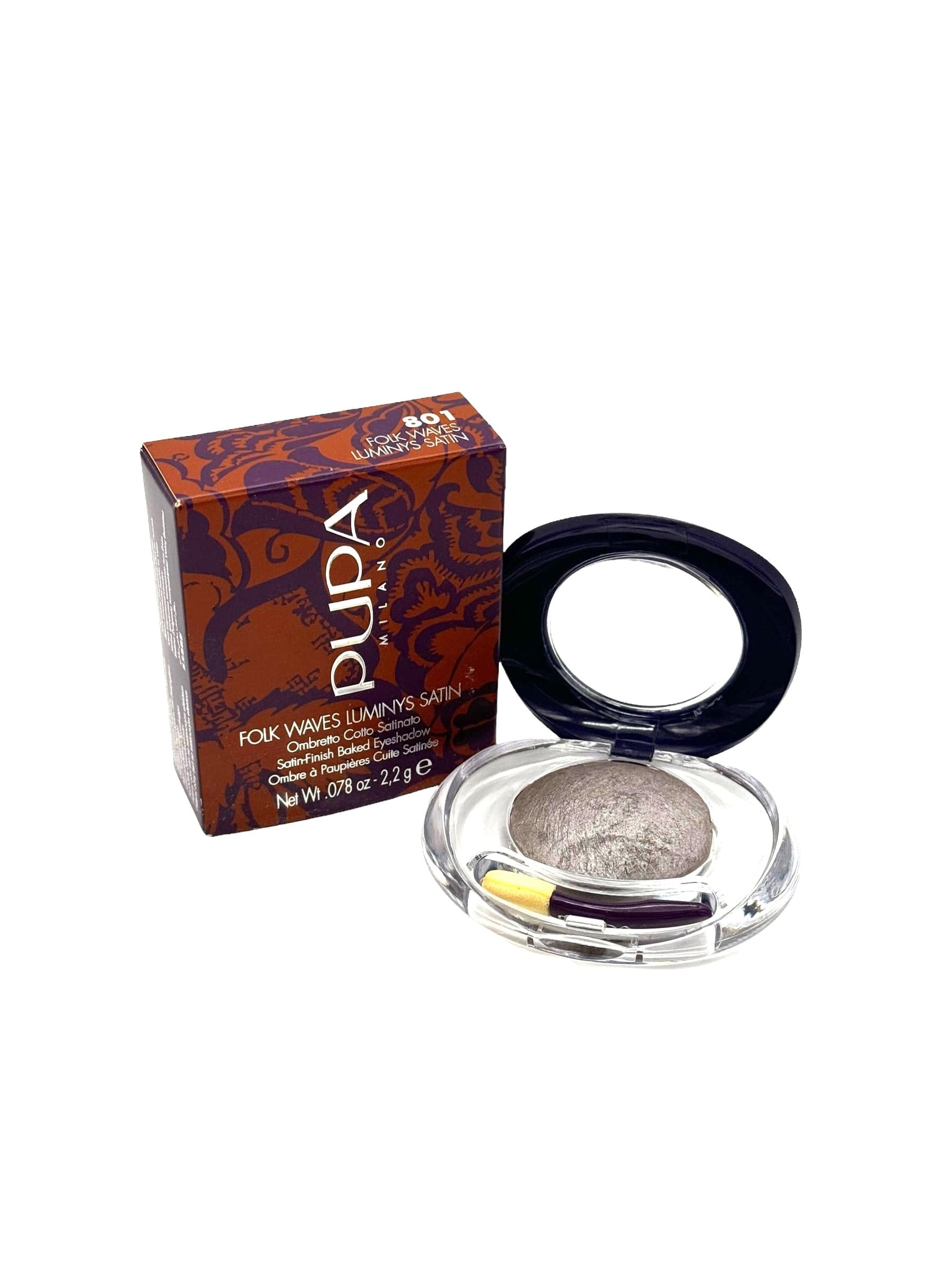 Pupa Milano Eyeshadow Folk Waves Beige Gray #801 Eye Shadow