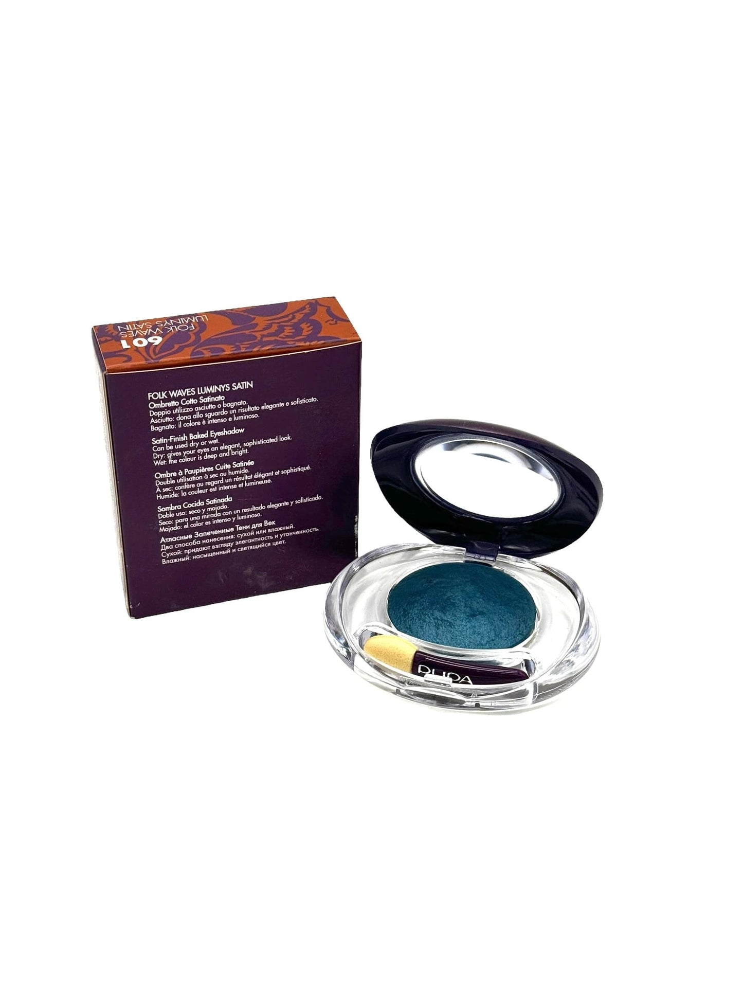 Pupa Milano Eyeshadow Folk Waves Teal Blue #601 Eye Shadow