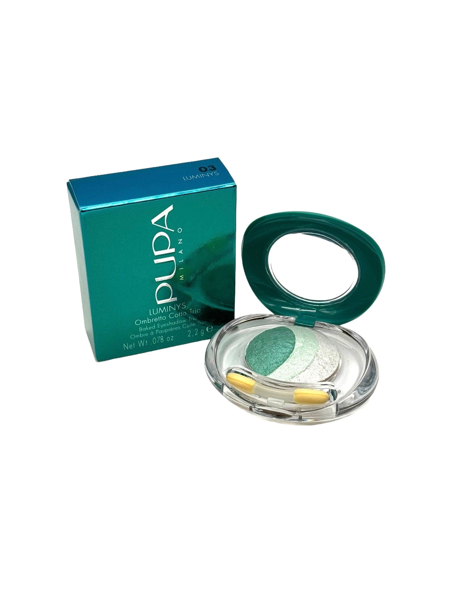 Pupa Milano Eyeshadow Mint Trio Baked Luminys #03 Eye Shadow