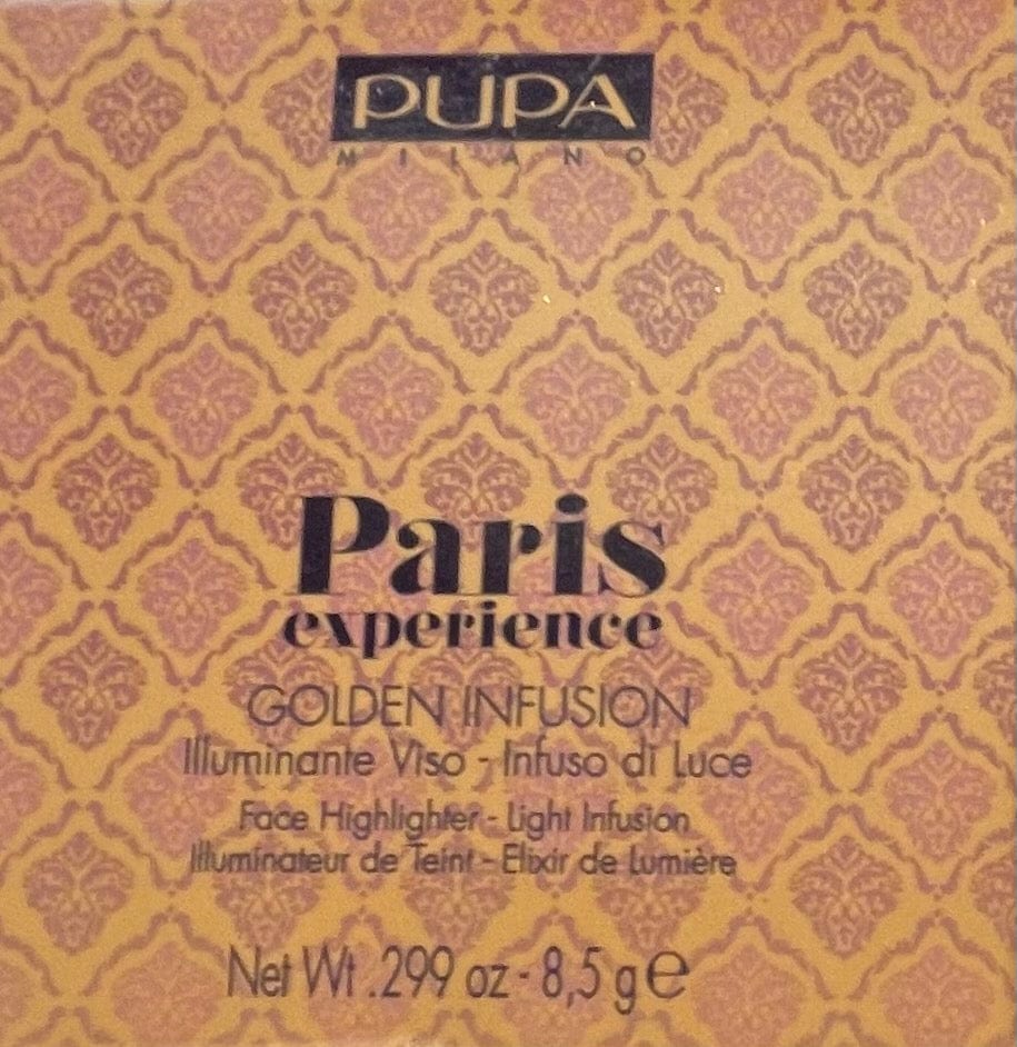 Pupa Milano Face Powder All Over Face Paris Golden #001 Makeup