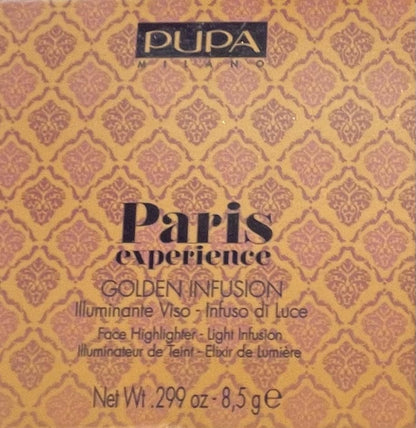 Pupa Milano Face Powder All Over Face Paris Golden #001 Makeup