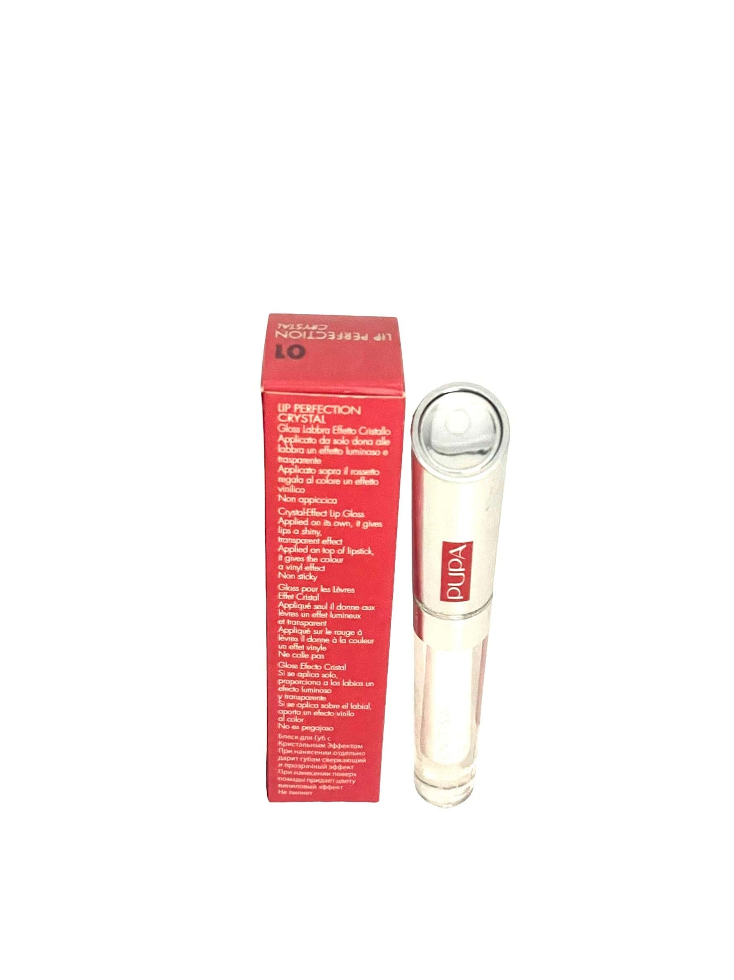 Pupa Milano Lip Gloss Perfection Crystal #01 Makeup