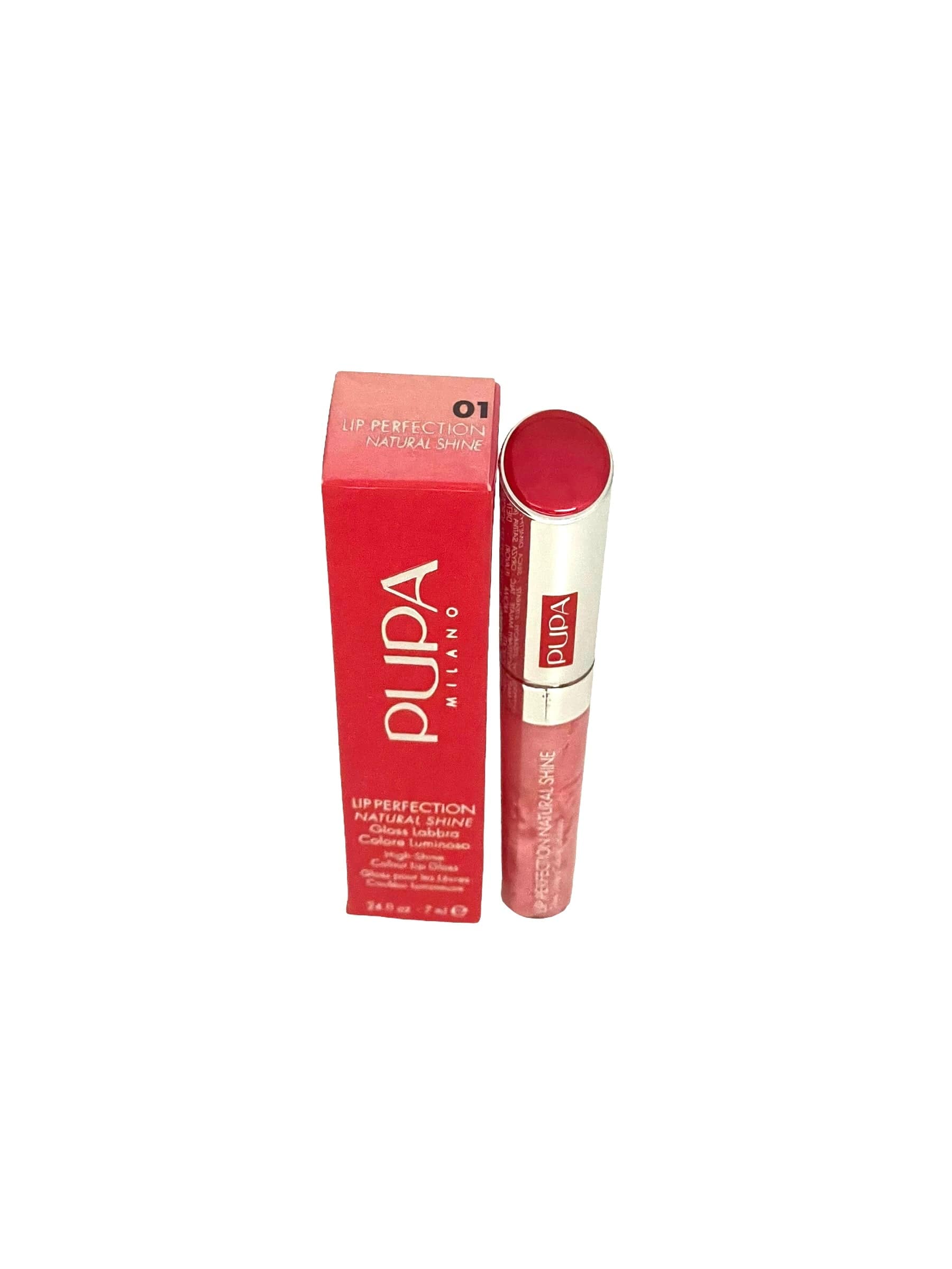 Pupa Milano Lip Gloss Perfection Natural Shine Diamond Pink #01 Makeup