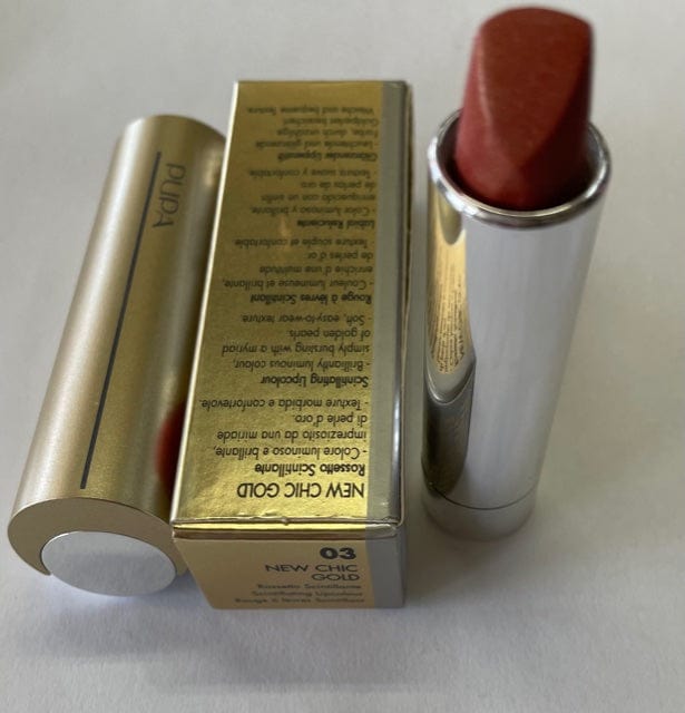 Pupa Milano Lipstick New Chic Gold Brown #03 Makeup