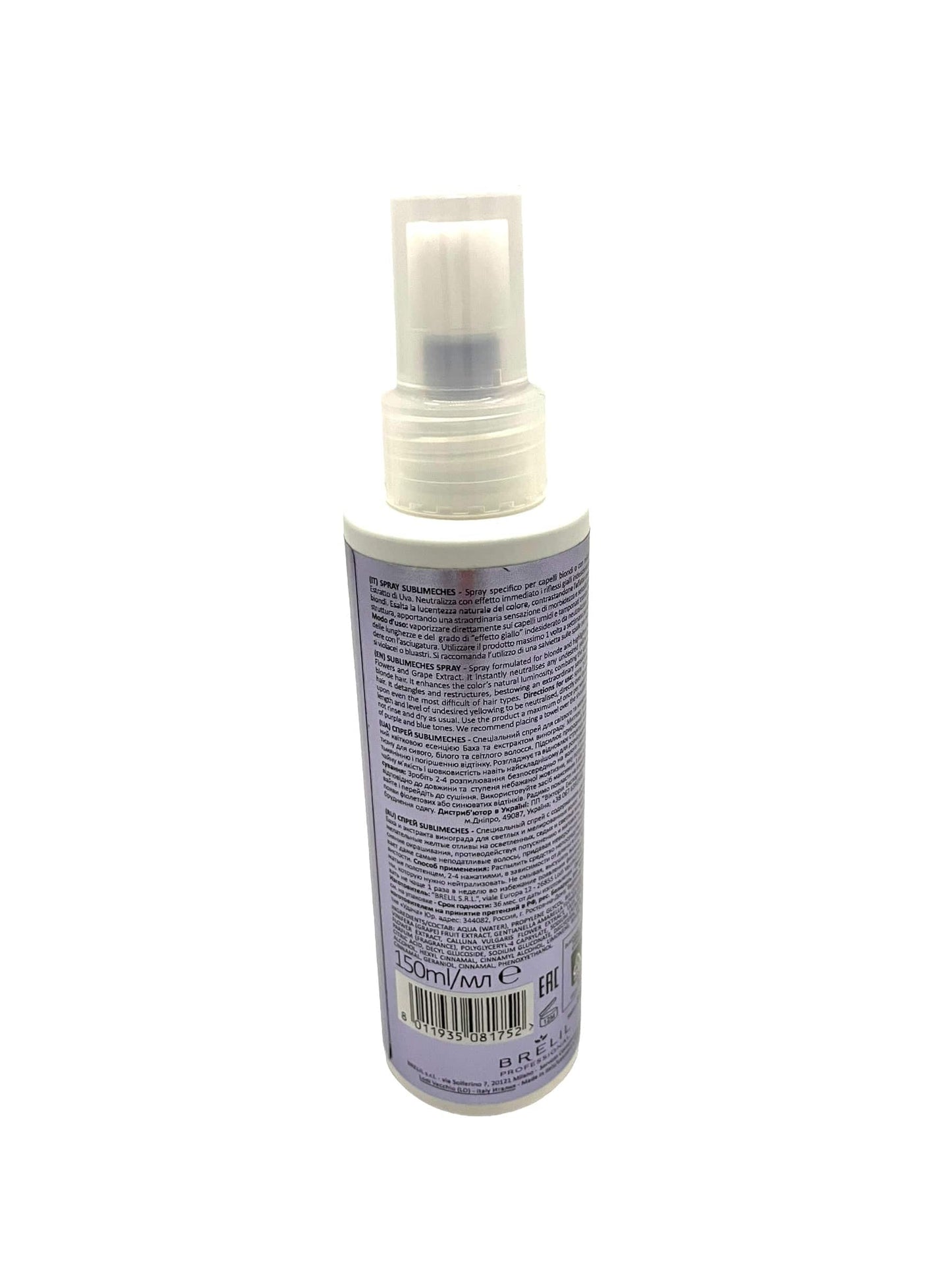 Purple Hair Spray Neutralizing Silver Blonde/Highlighted Hair 5.07 oz Hair Spray