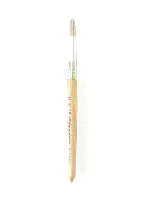 Reflection Beauty Supply Acrylic Nail Brush Kolinsky Sable Edendale Wood Handle Size 10 or 12 Nail Brush