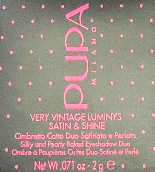 Reflection Beauty Supply Pupa Milano Eyeshadow Very Vintage Brown Pink Satin & Shine #02 Eye Shadow