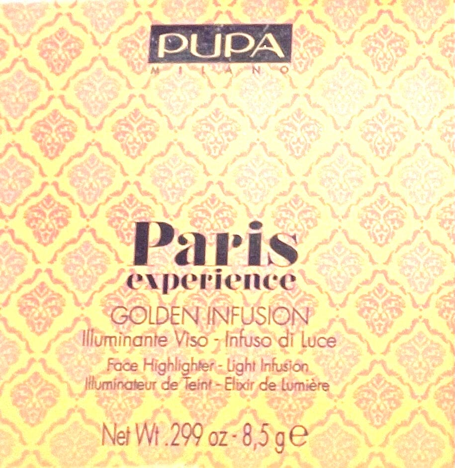 Reflection Beauty Supply Pupa Milano Face Powder All Over Face Paris Golden #001 Makeup