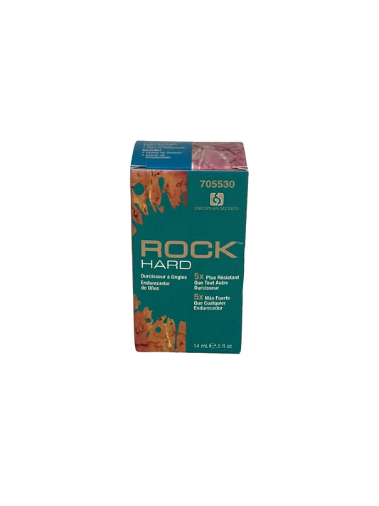 Rock Hard Nail Base Coat 5X Hardener 0.5 oz Nail Care