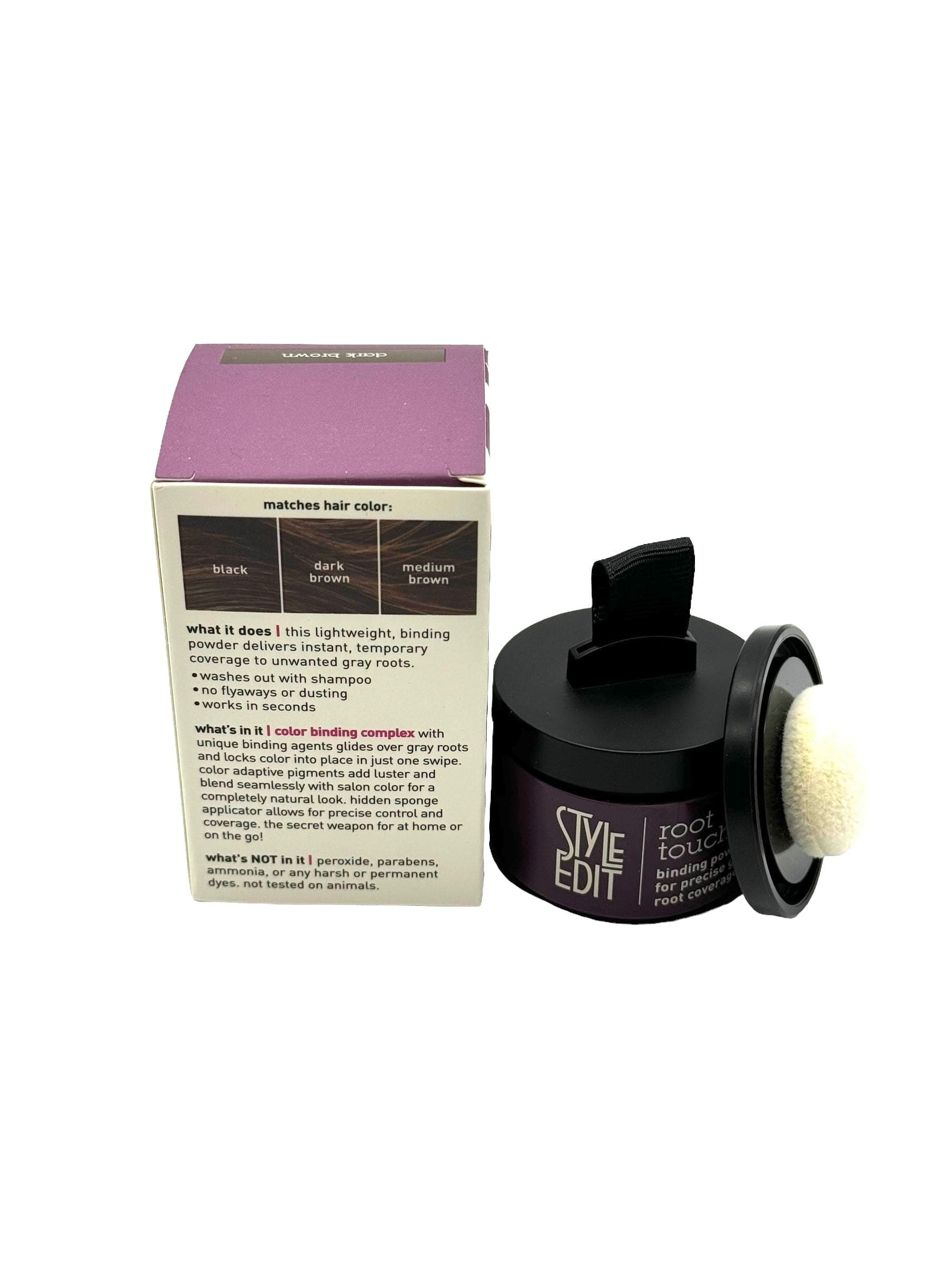Root Touch Up Style Edit Powder Concealer 0.13 oz Hair Color Touch Up